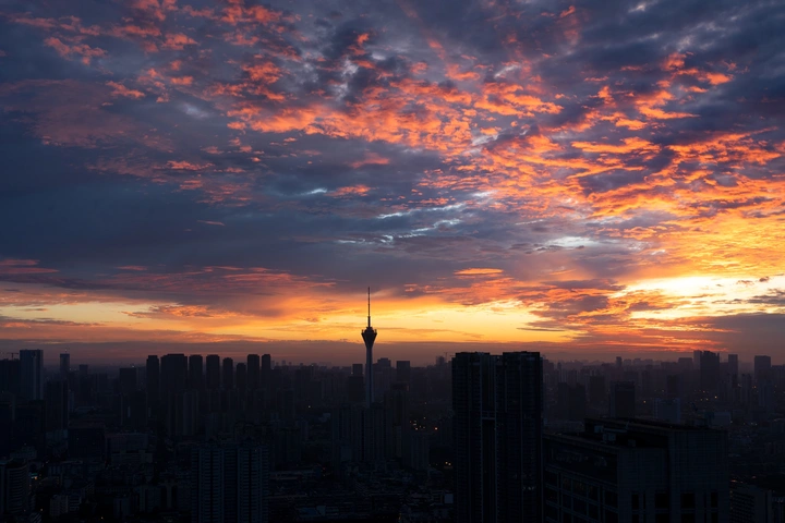 成都夜景
