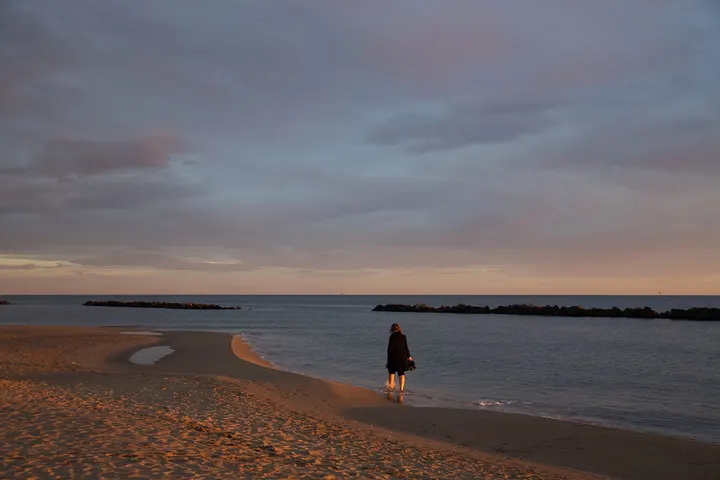 海边漫步