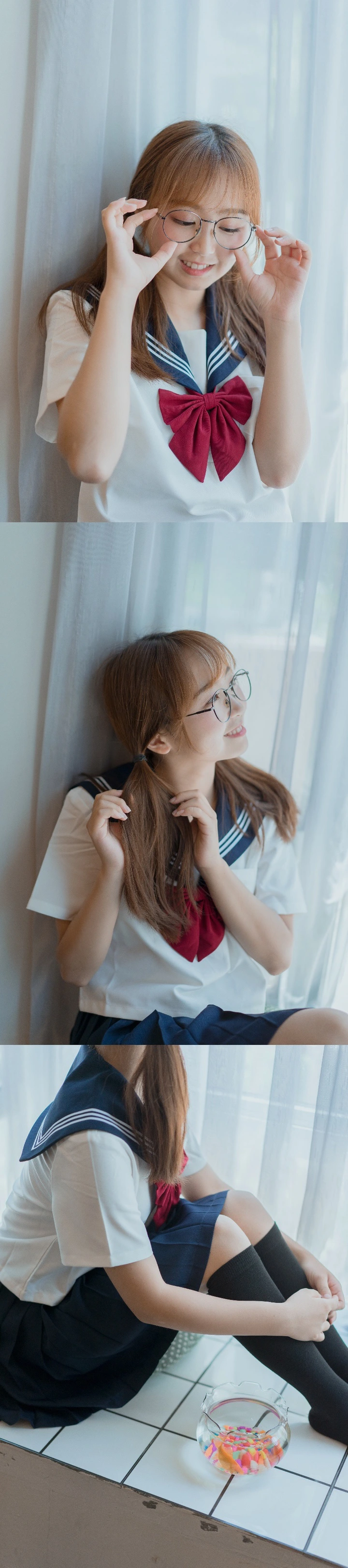夏日笑颜