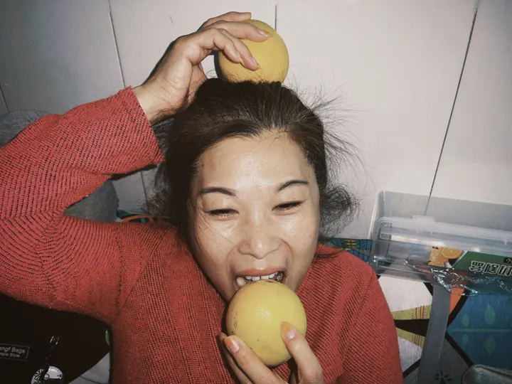 给妈妈拍的一组照片