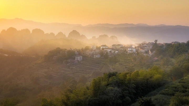 下岩贝风光