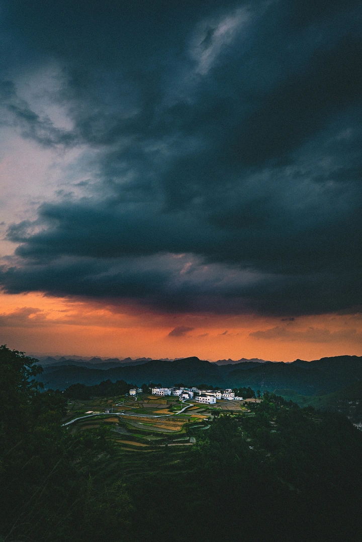 霞光