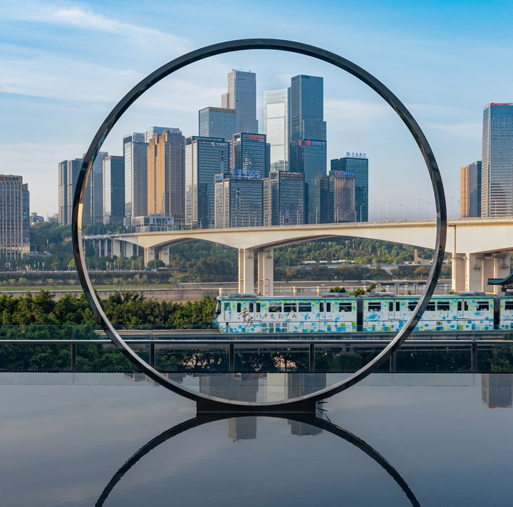 重庆2号线风景