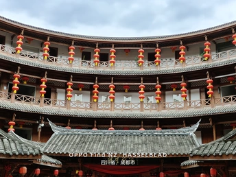 城市中的寺庙建筑