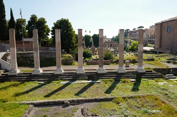 古代城市的废墟