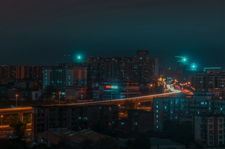 城市的车水马龙