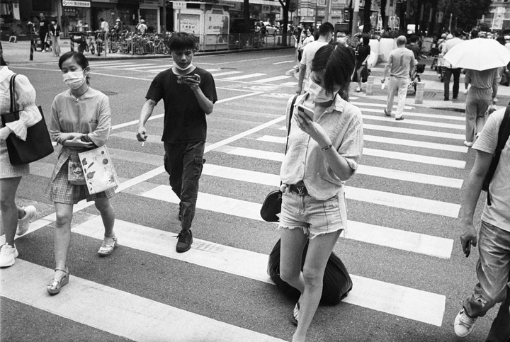 过马路