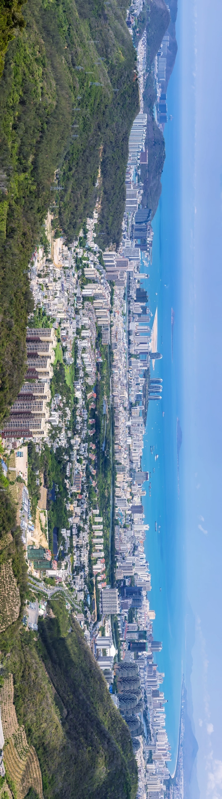 三亚湾全景