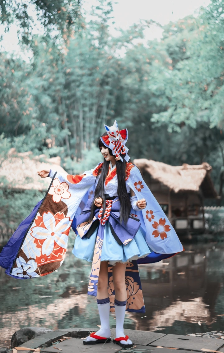 阴阳师cos雪女