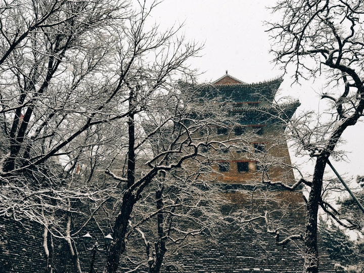 雪落故城