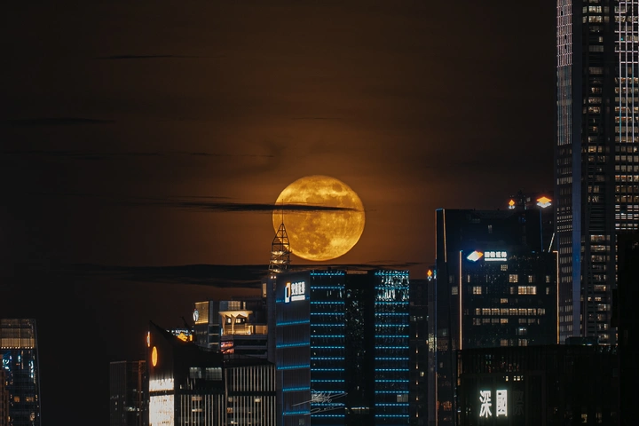 月球升起