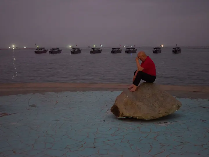 海边
