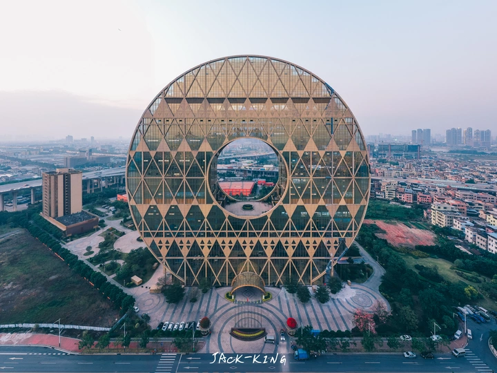 【航拍】广州圆