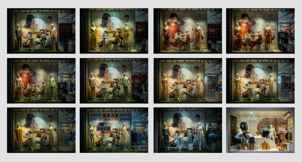 一系列由< person >拍摄的基督诞生场景图片