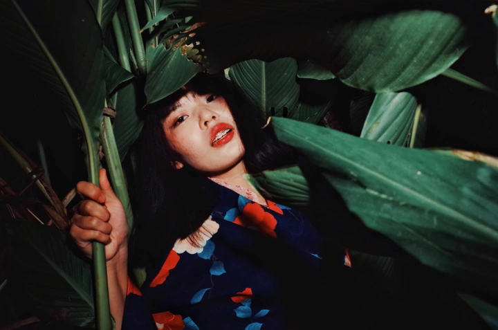 闪光灯人像