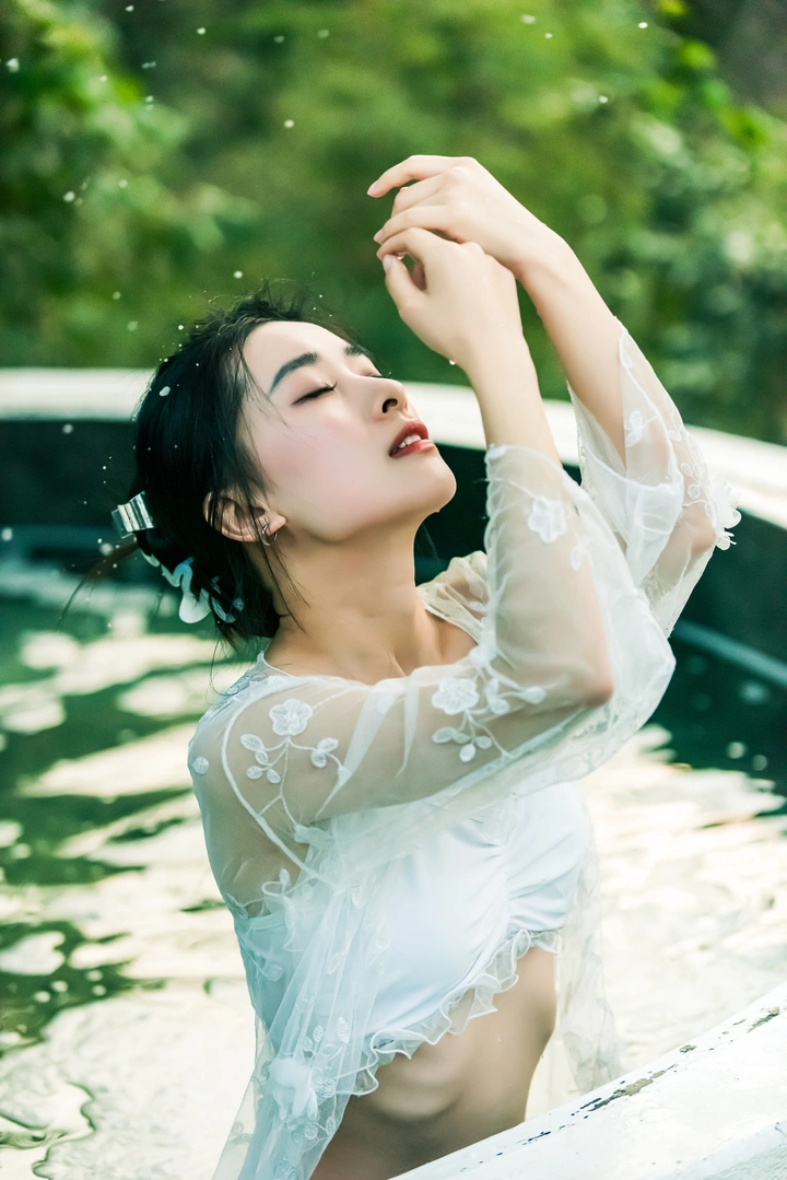 雪中与温泉的约会