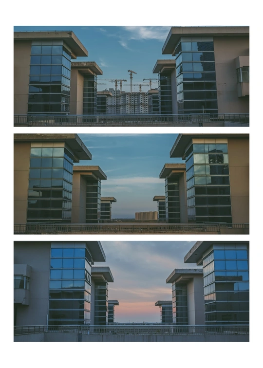 有多个窗户的建筑物的照片