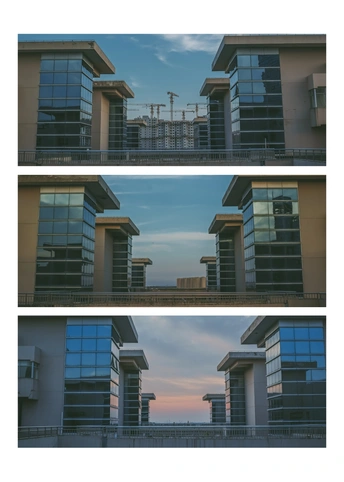 有多个窗户的建筑物的照片