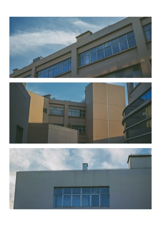 一张有多扇窗户的办公楼的照片