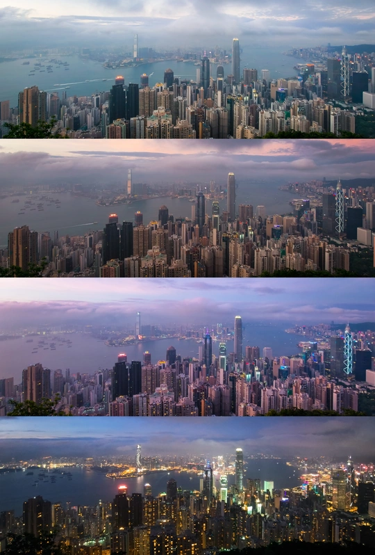眼中的香港