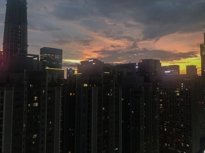 晚霞
