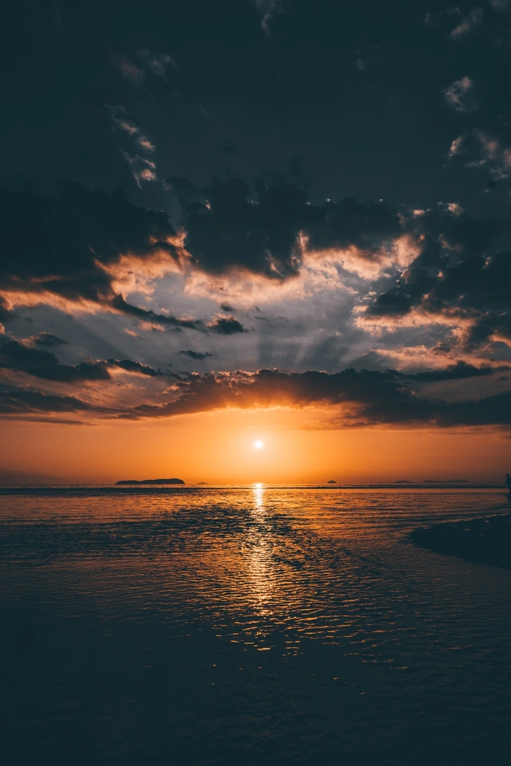 落幕夕陽