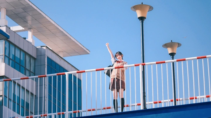 JK元气美少女