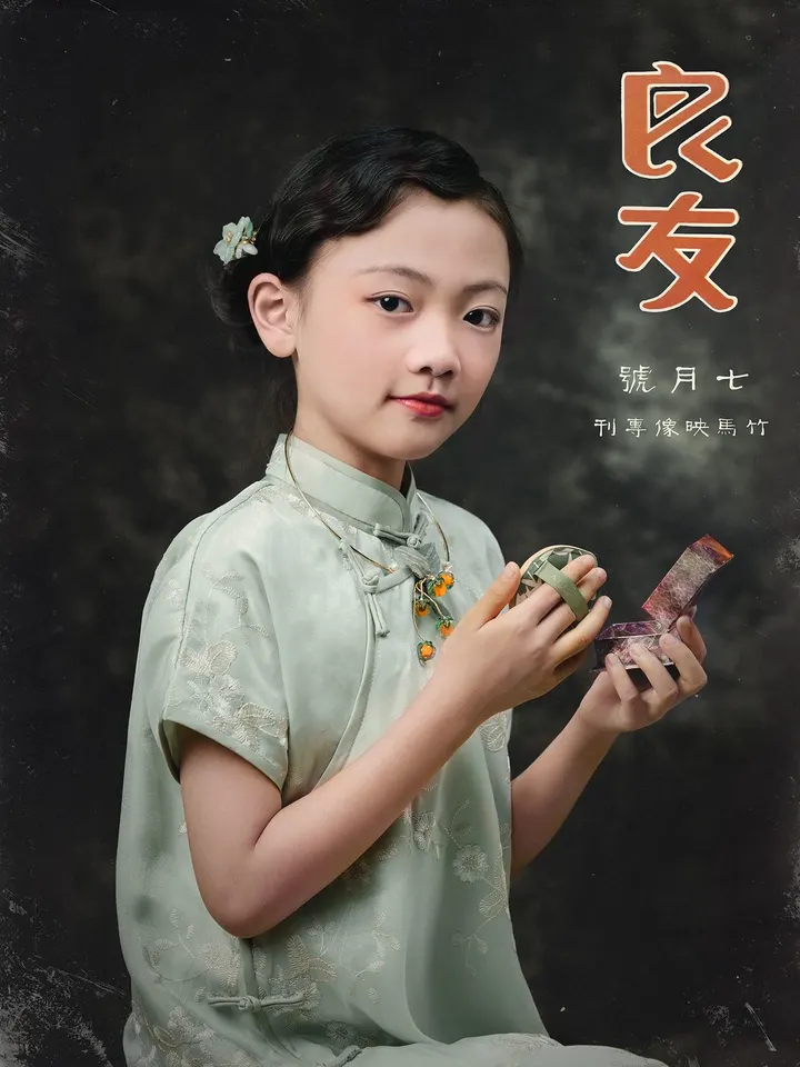 民国 儿童摄影