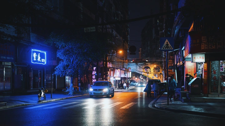 内江夜景扫街随拍