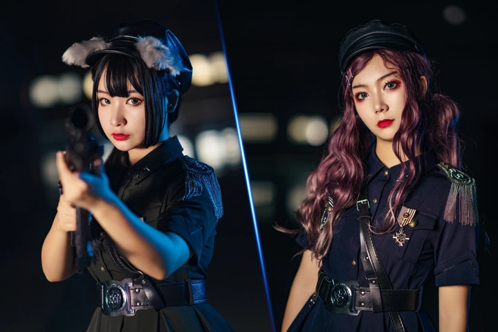 小姐姐～狙我！军装lolita场照