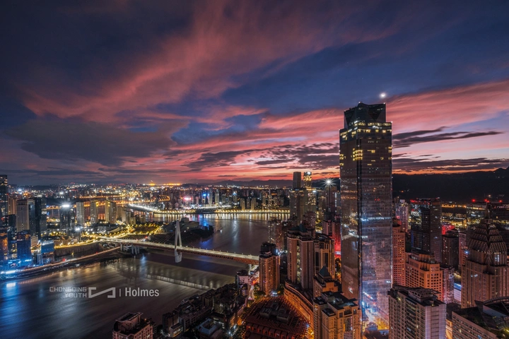 落霞秋水