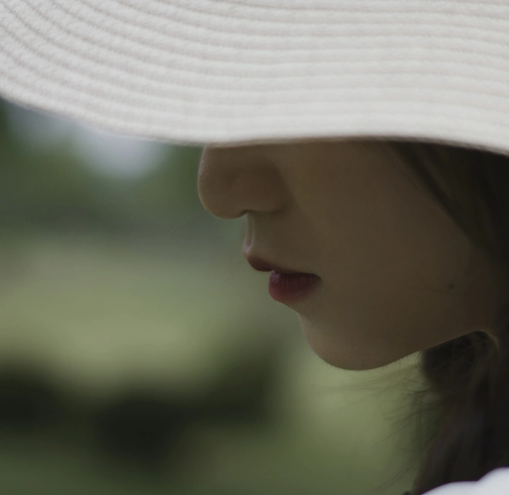 帽子下
