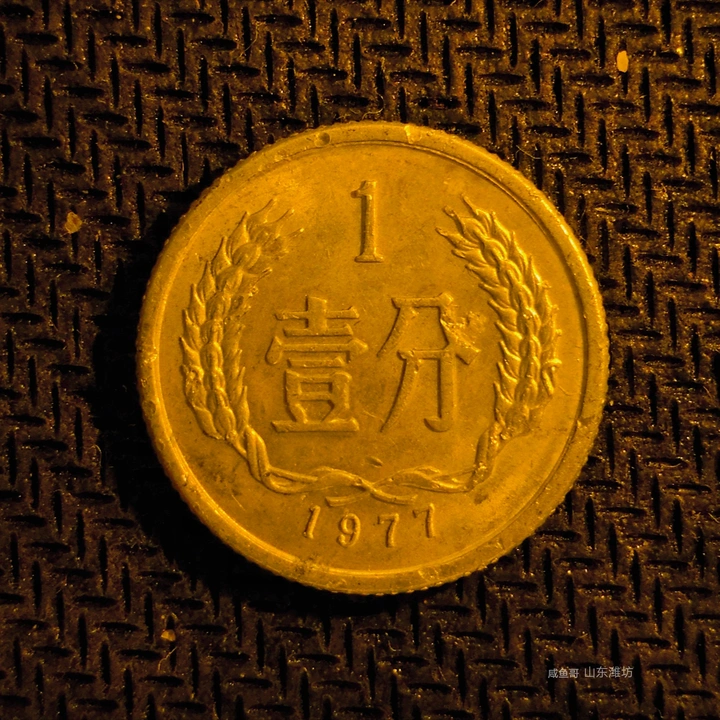 我在马路边捡到一分钱！