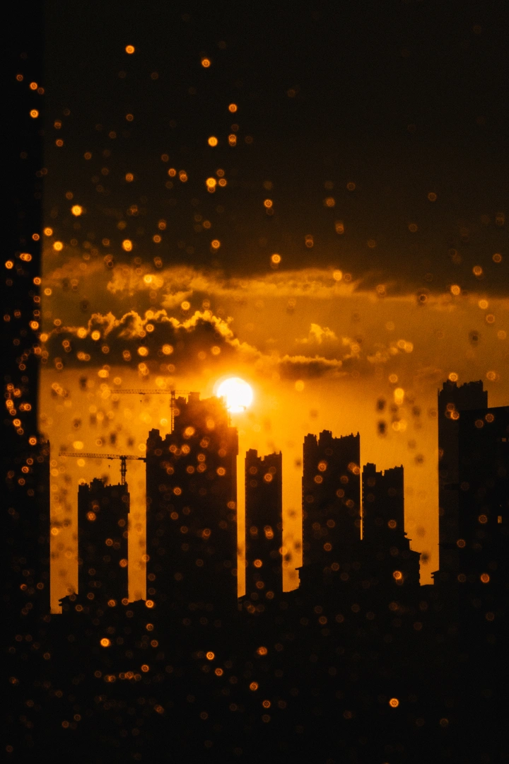 雨中余晖