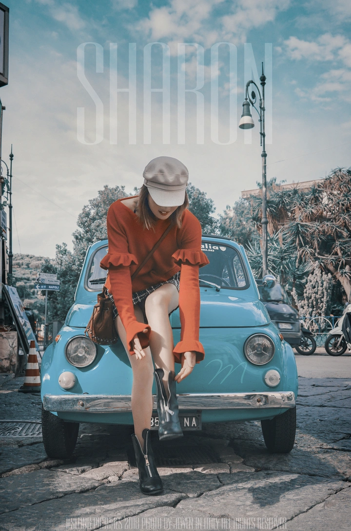 Girl & Car
