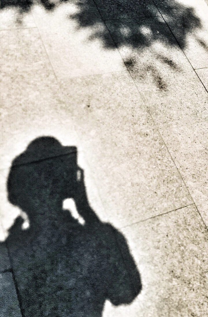 Walking in Japan.