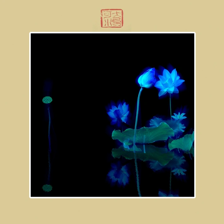 梦幻荷塘