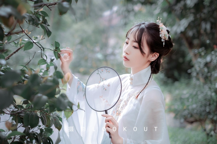 越秀公园汉服
