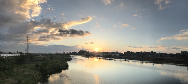 落日余晖