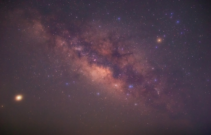 木星与银河