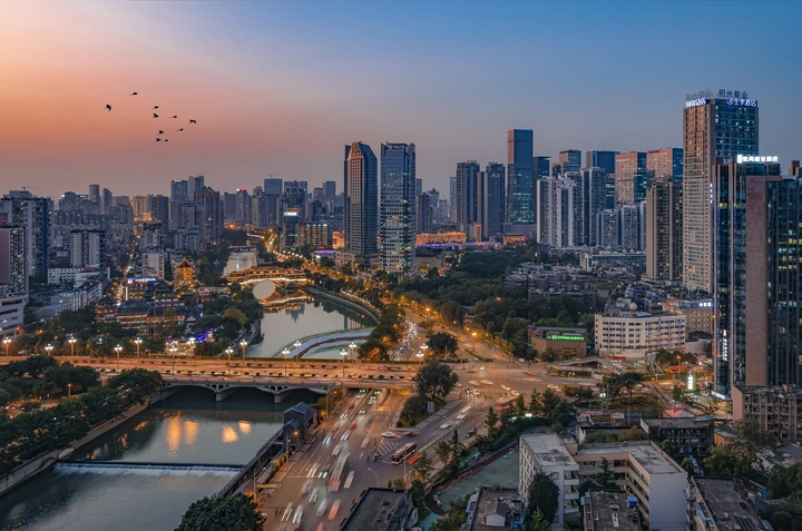 成都夜景