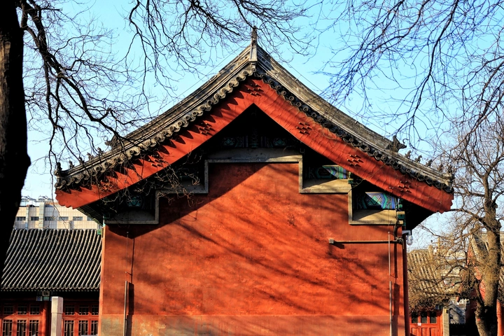 古建山墙