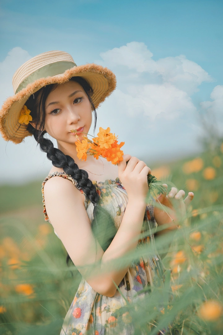 田野里的小黄花
