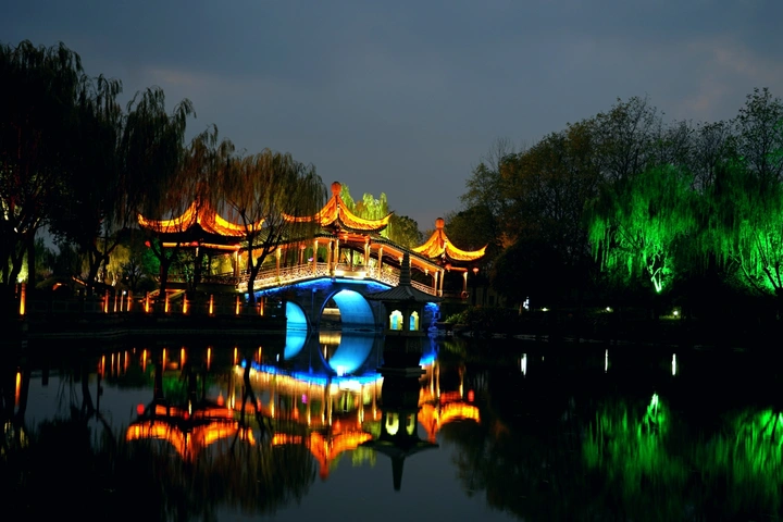 西塘夜色（手持慢门）