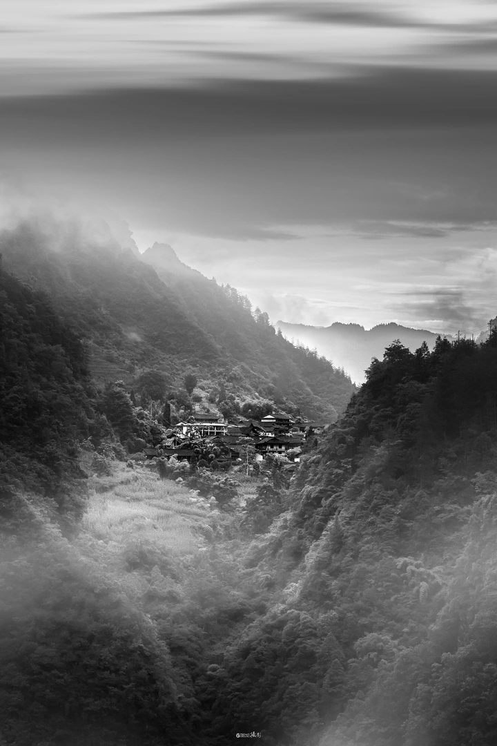 山中幽居
