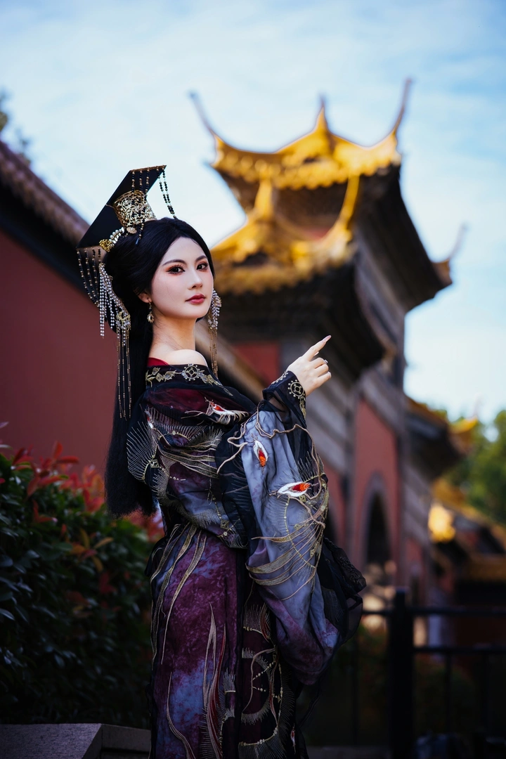 女帝配红墙