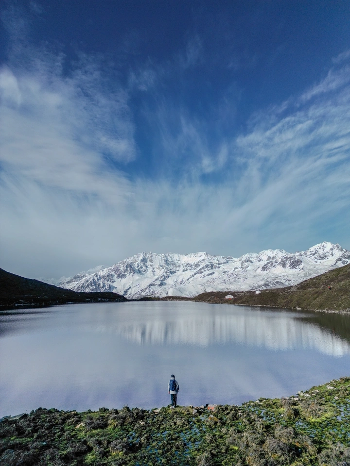 雪山和高山海子