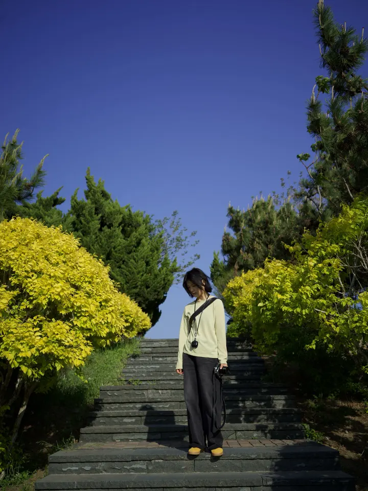 青岛海边city walk