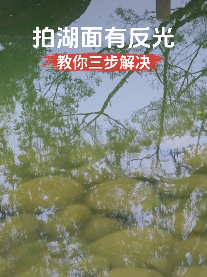 拍湖面总有反光怎么办？教你三步解决！