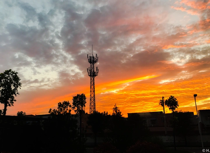 夕阳西下🌇